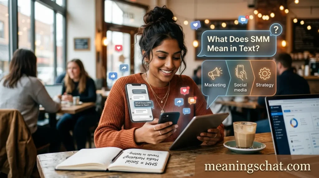 What Does SMM Mean in Text