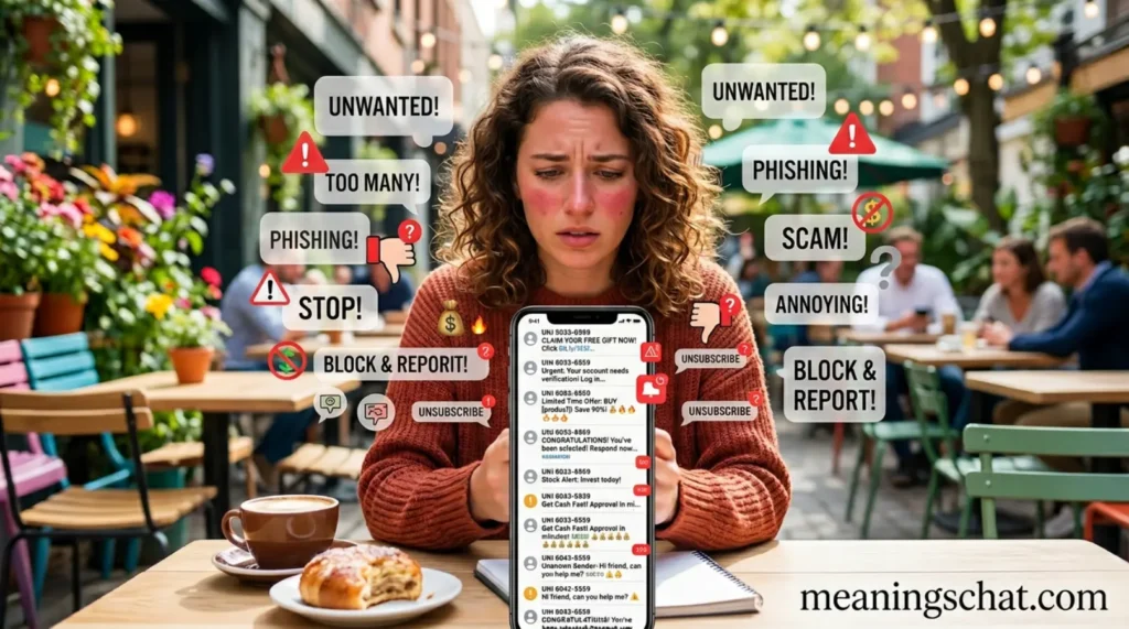 What Does Spam Mean in Text