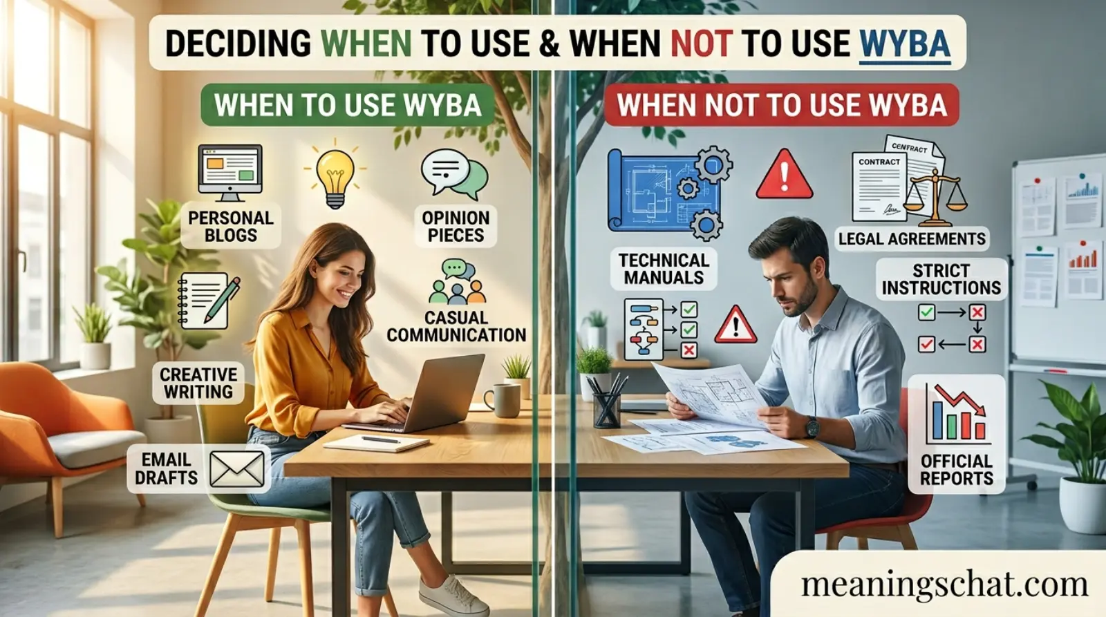 When to Use and When Not To Use WYBA