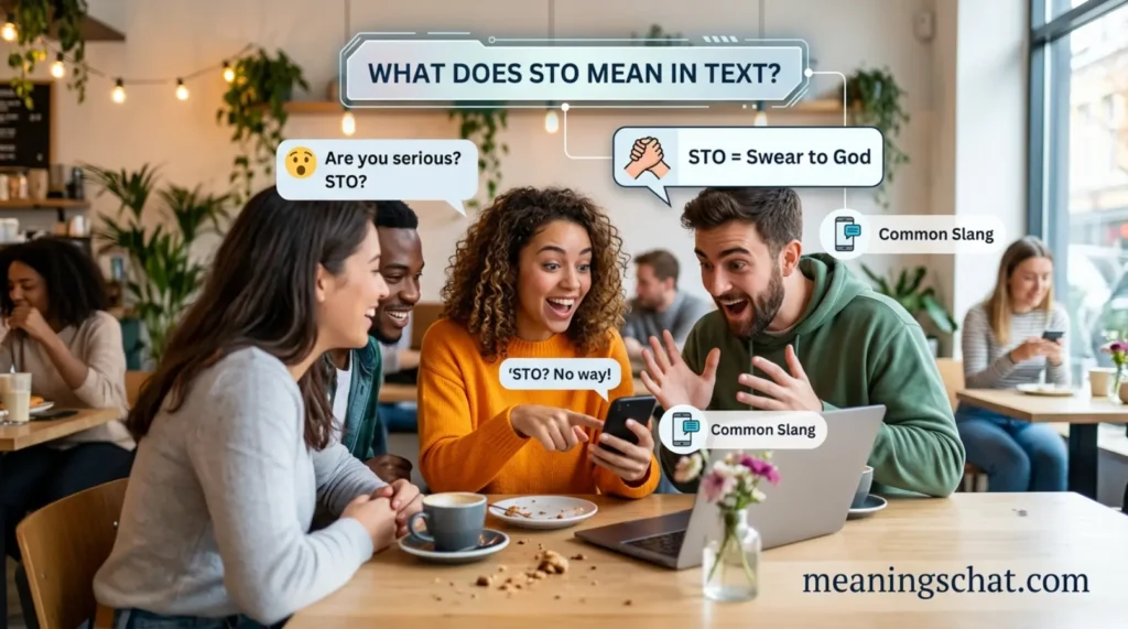 What Does STO Mean in Text