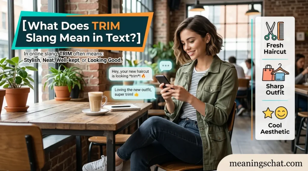 What Does Trim Meaning Slang Mean in Text