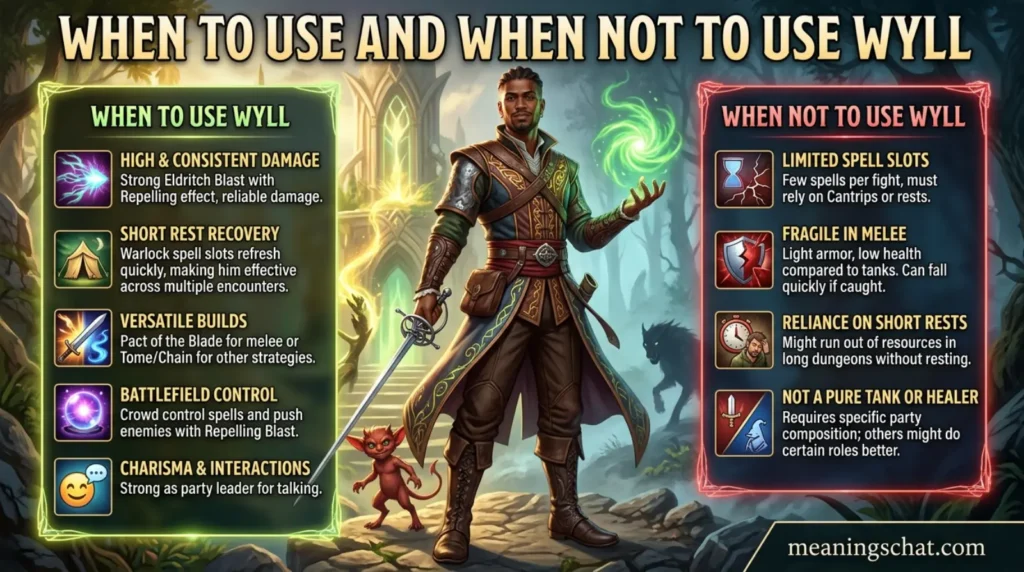 When to Use and When Not to Use Wyll