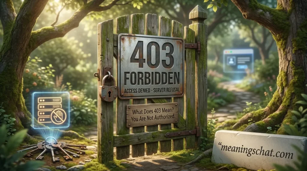What Does 403 Forbidden Mean