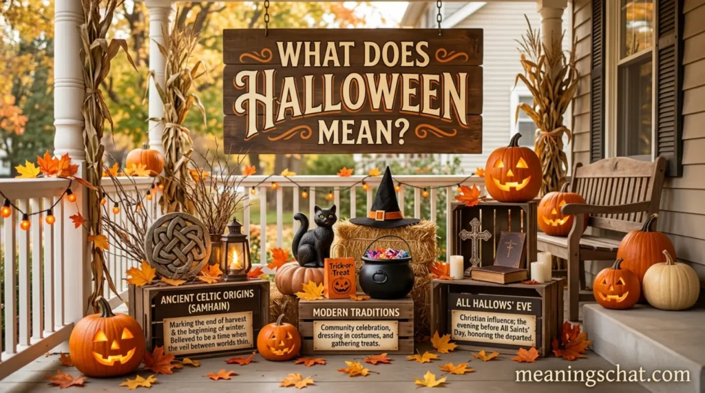 What Does Halloween Mean in Text