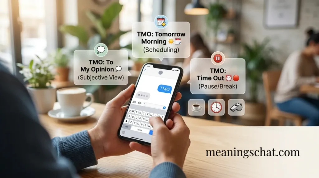 What Does TMO Mean in Text