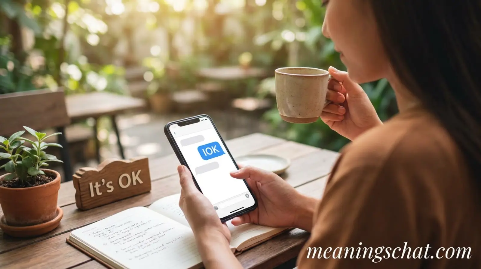 iok meaning in text