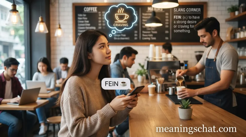 What Does Fein Mean in Text