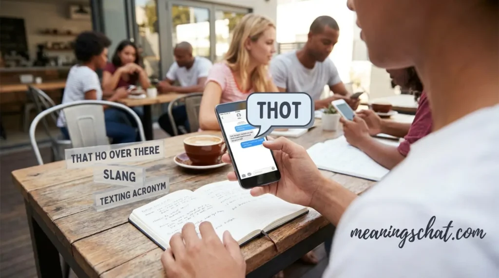 What Does Thot Mean in Text