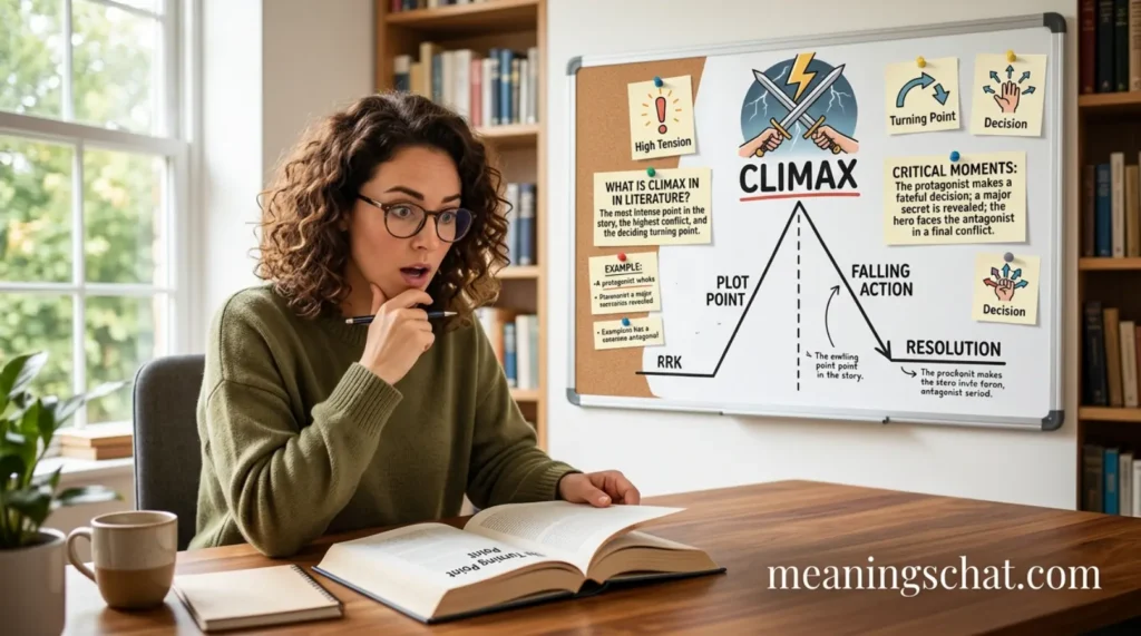 What Does Climax Mean in Literature