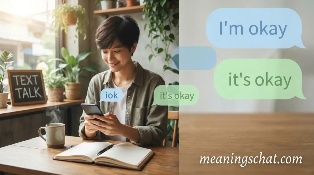 What Does iok Mean in Text