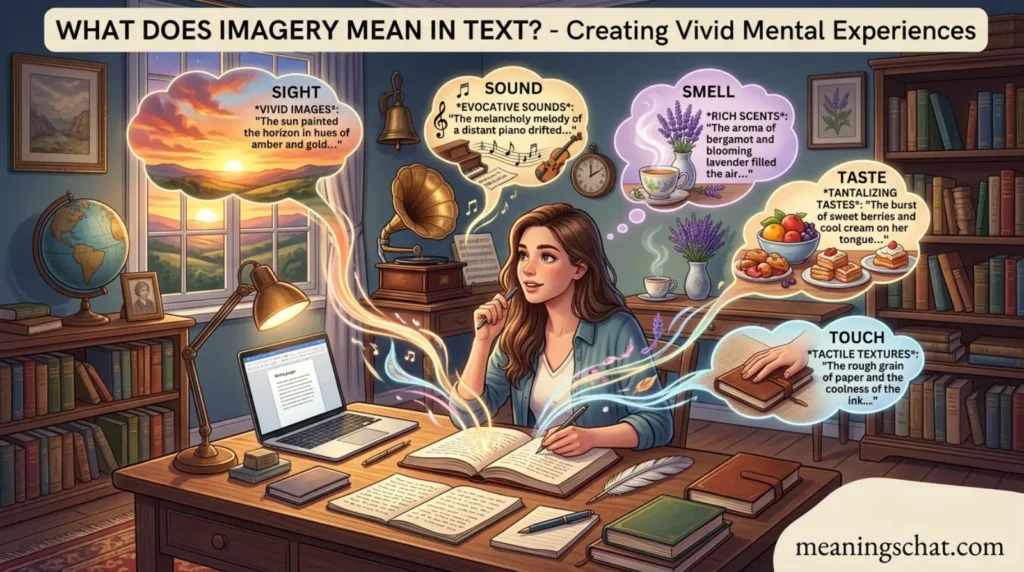 What Does Imagery Mean in Text