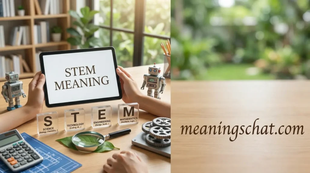 What Does Stem Meaning in Text