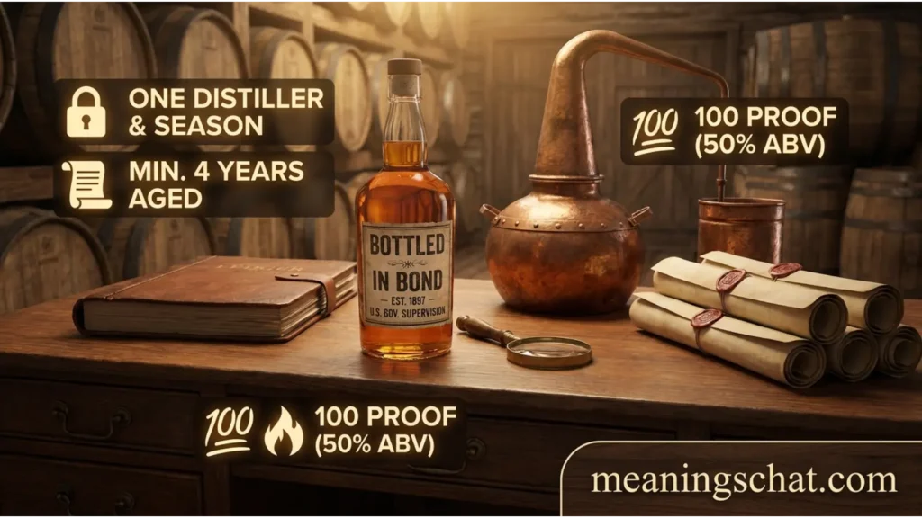 What Does Bottled in Bond Mean