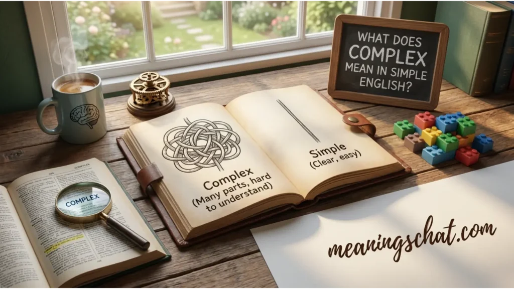 What Does Complex Mean in Simple English