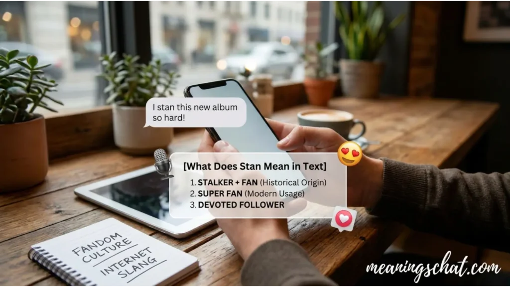What Does Stan Mean in Text