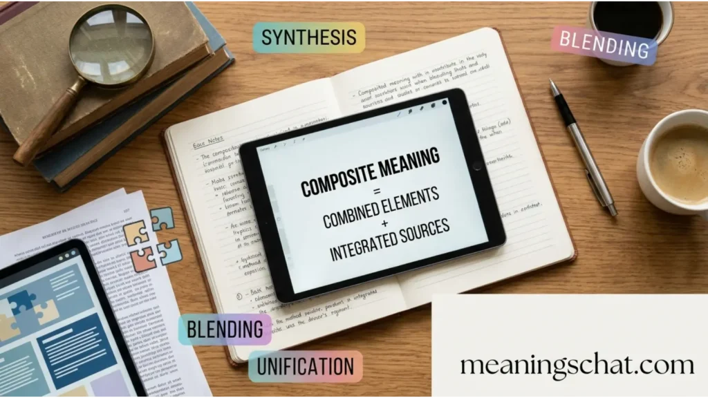 What Does Composite Mean in Text