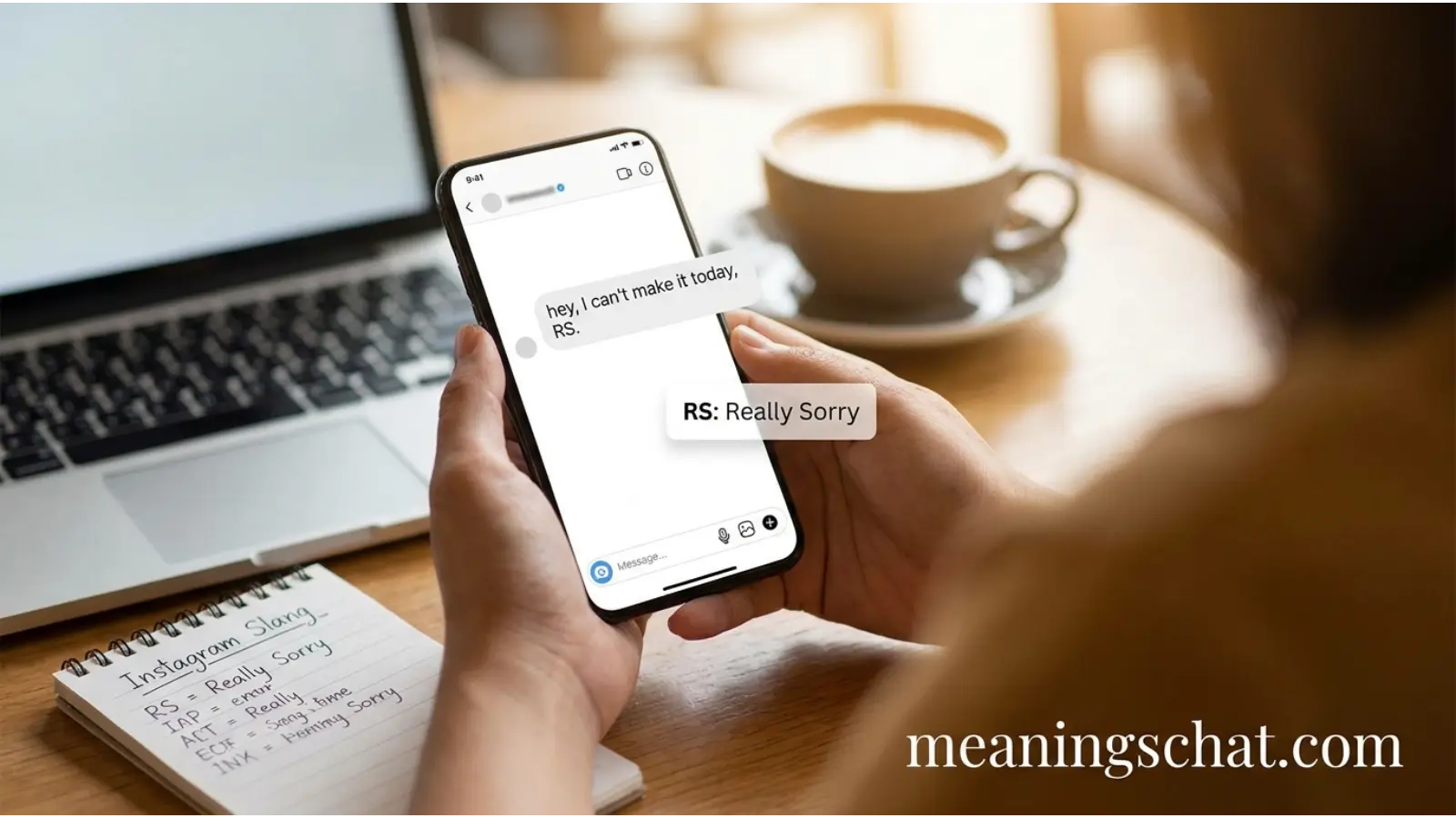 rs meaning in text instagram