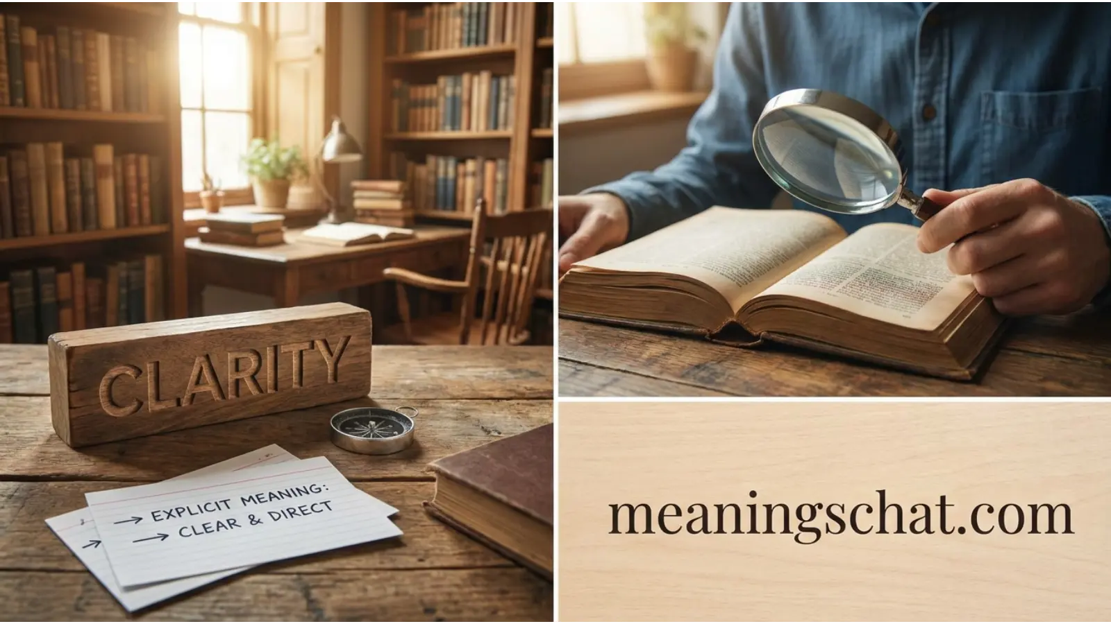 explicit meaning