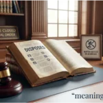 Disposed Meaning in Court