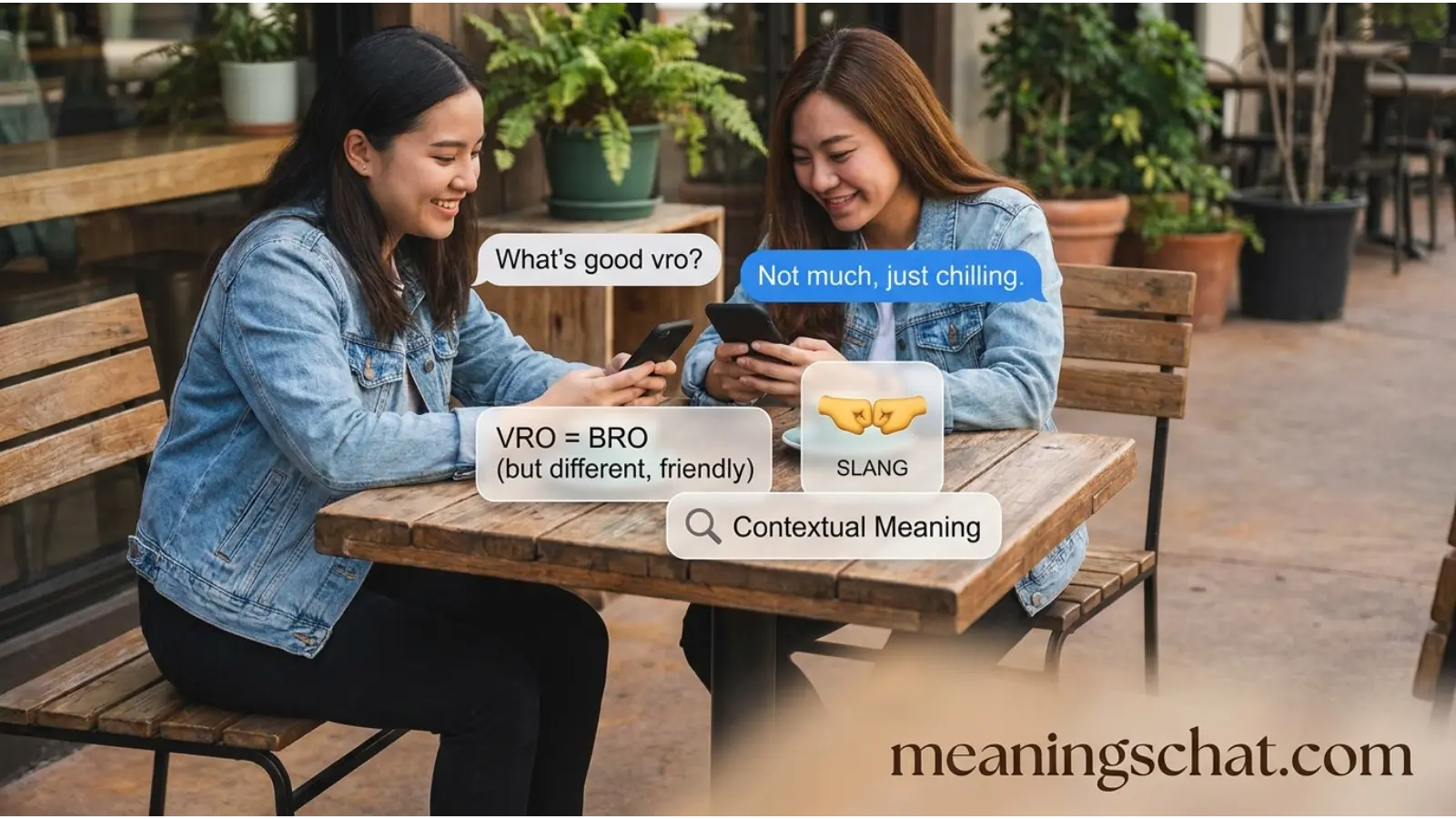 What Does Vro Mean in Text
