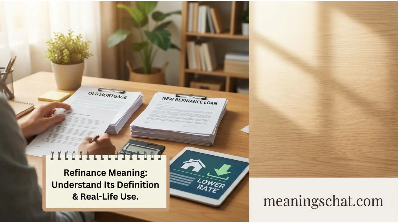 refinance meaning
