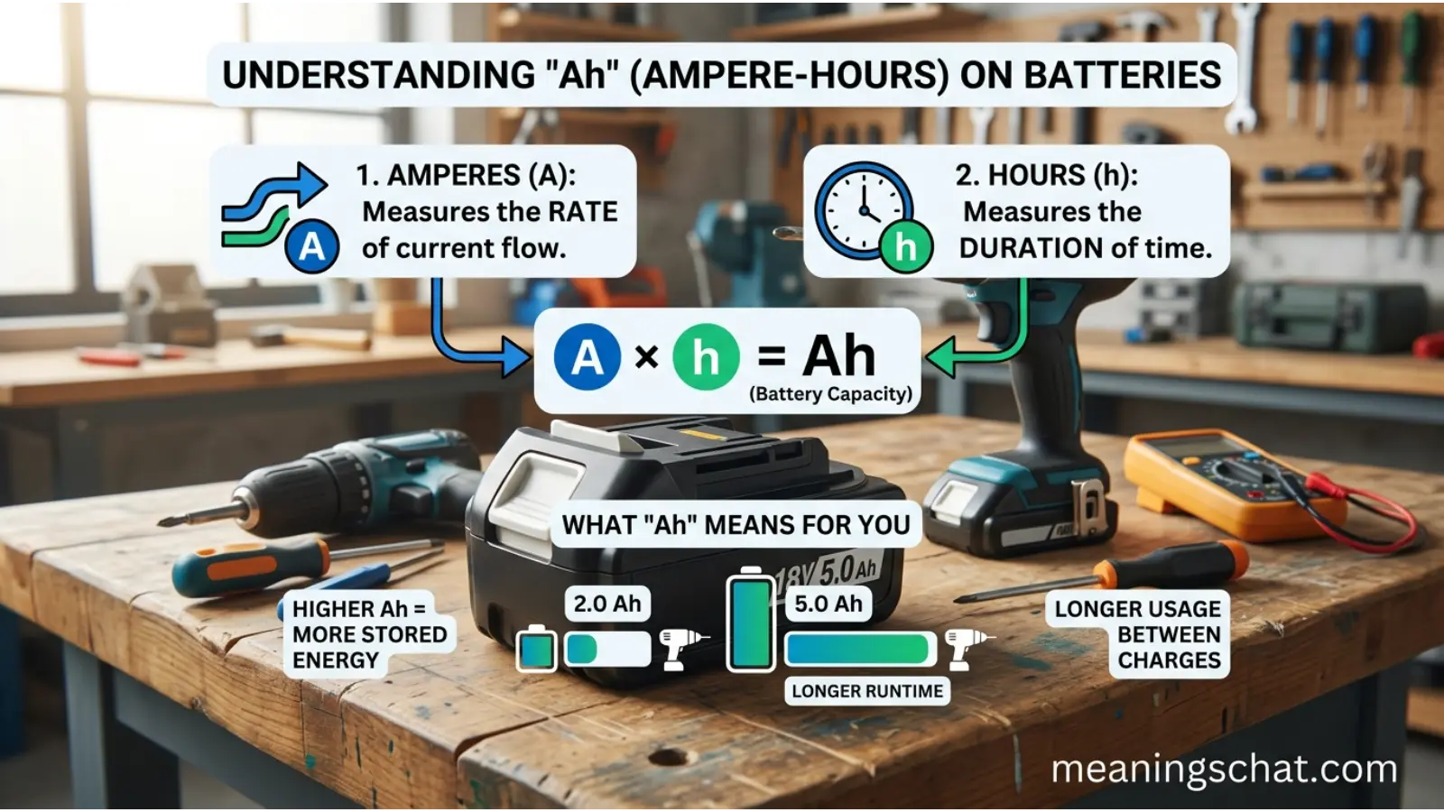 ah meaning on battery