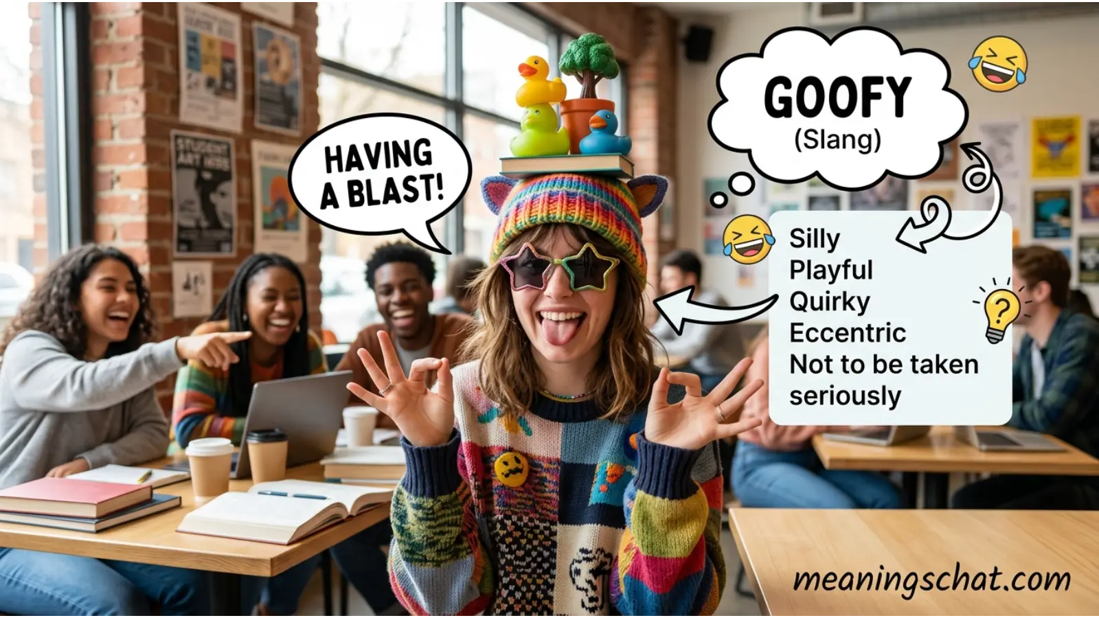 goofy meaning slang