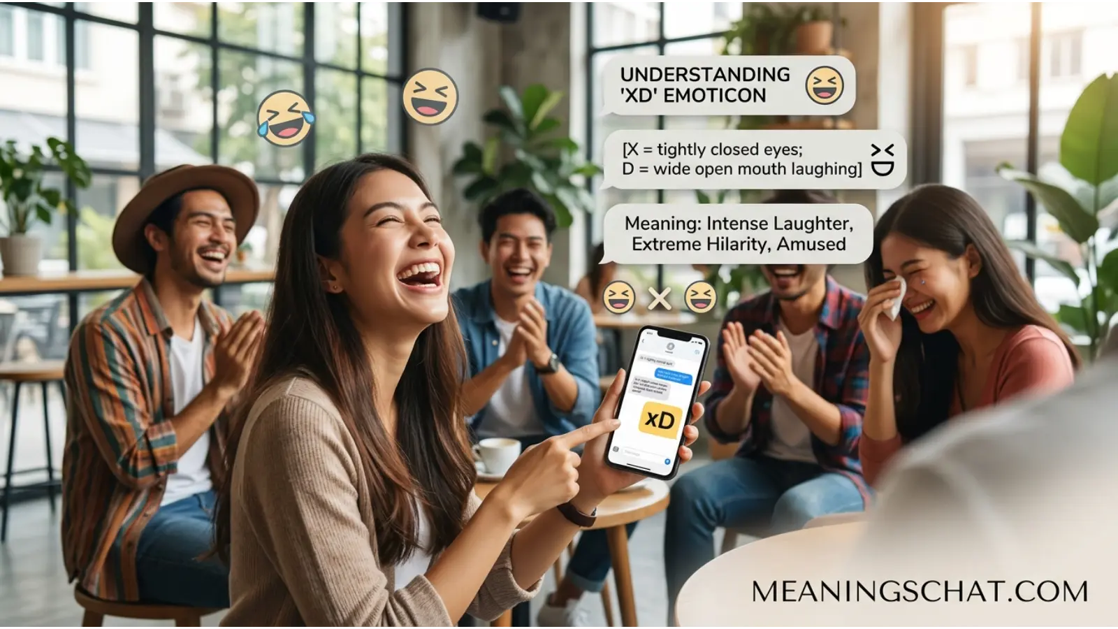 xd meaning in text