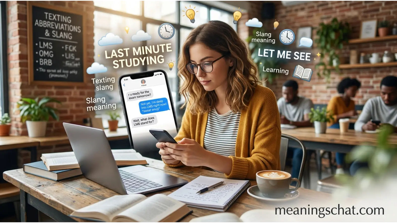 lms meaning in text