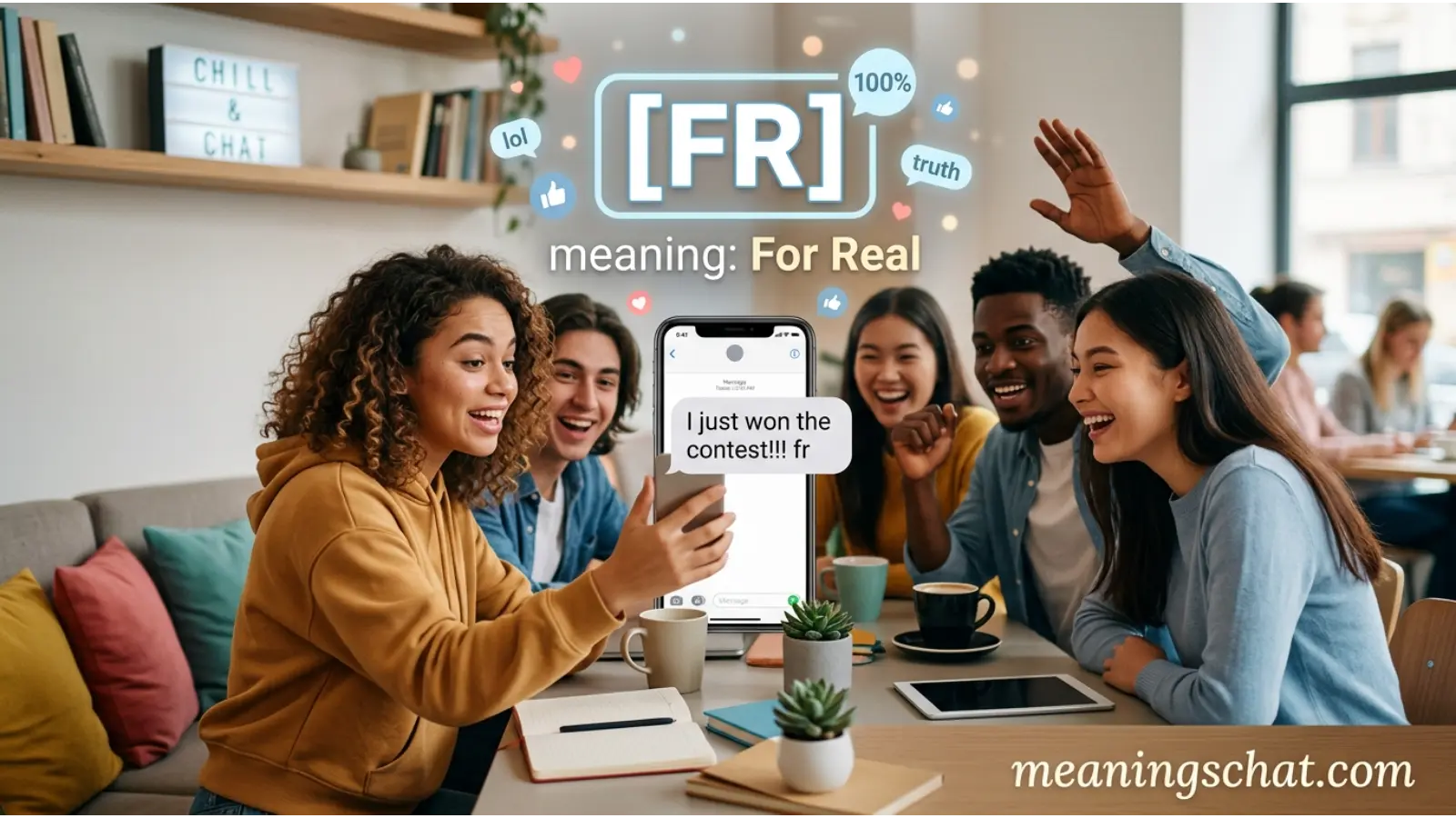 fr meaning in text