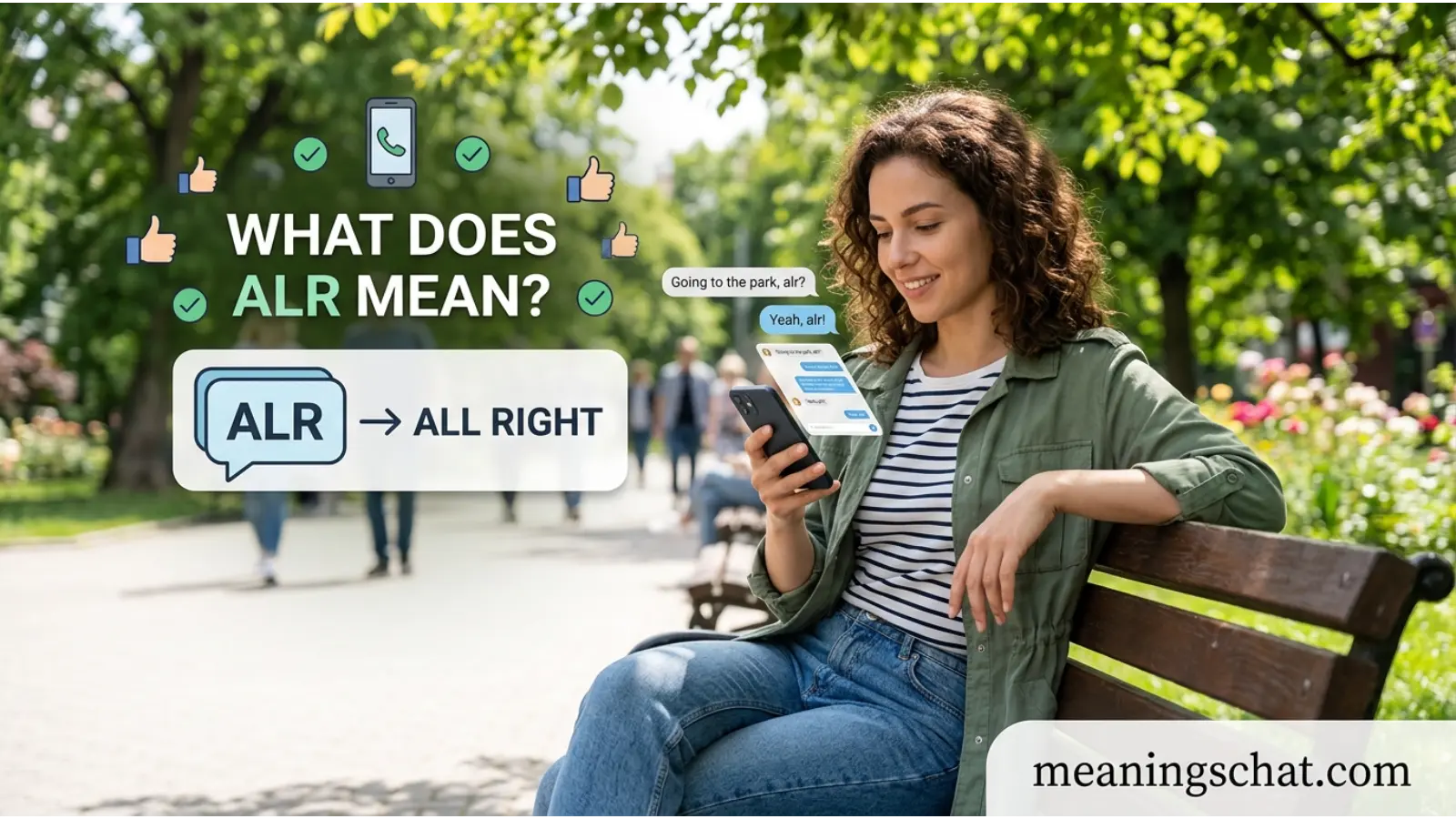 alr meaning in text