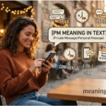 pm meaning in text
