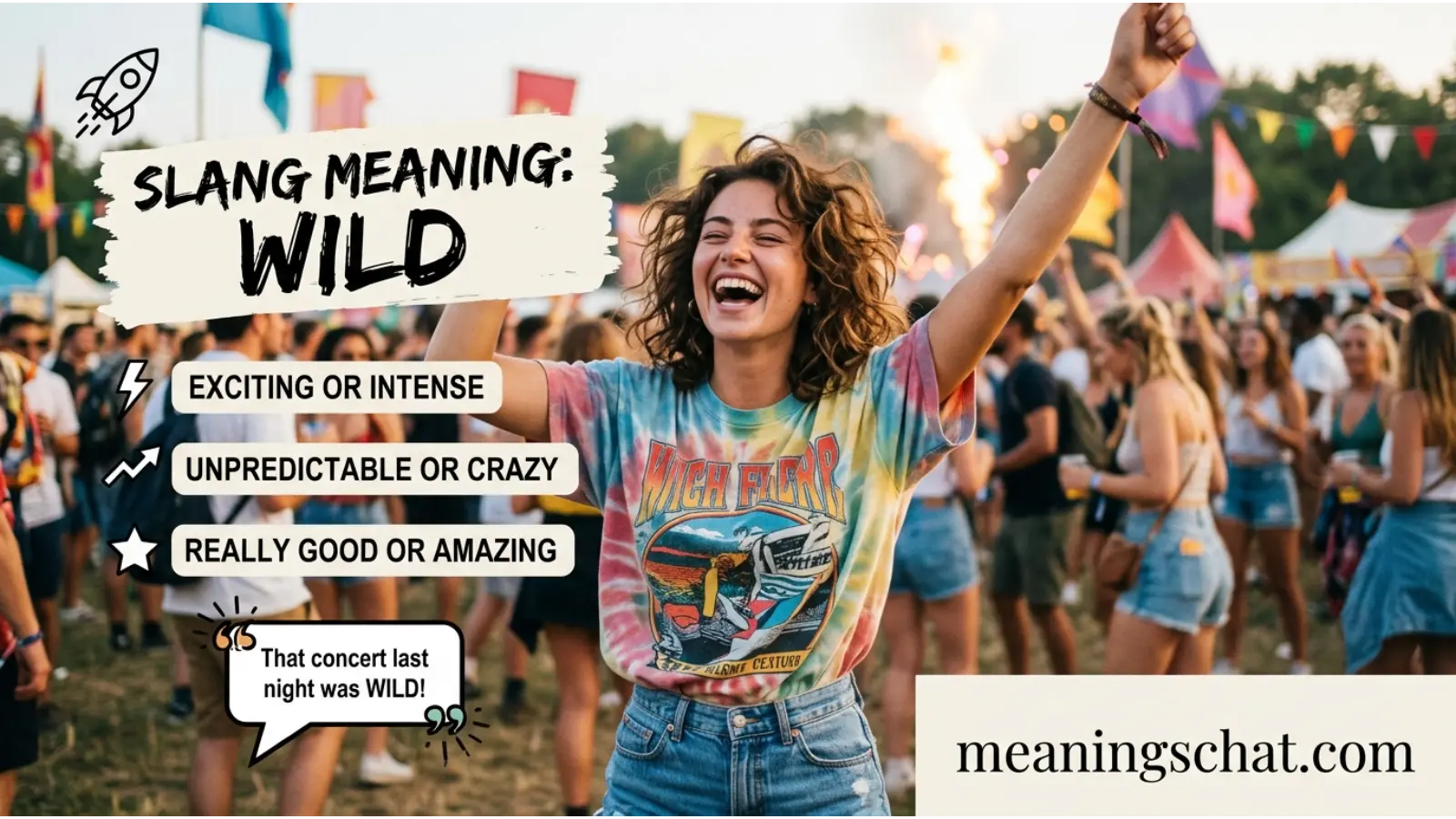 wild meaning slang