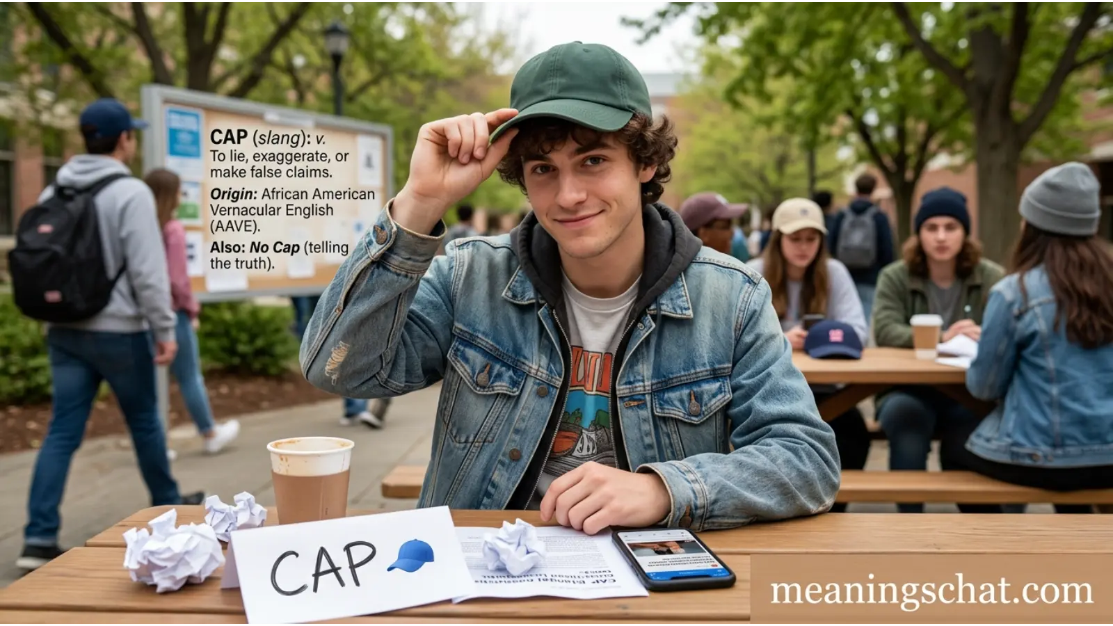cap meaning slang