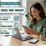 nm meaning in text