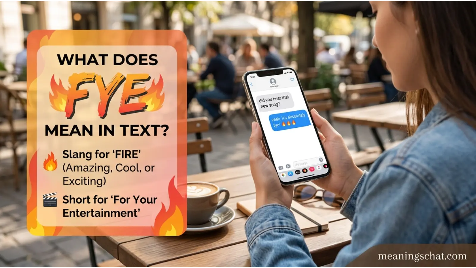 fye meaning in text