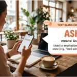 ash meaning in text