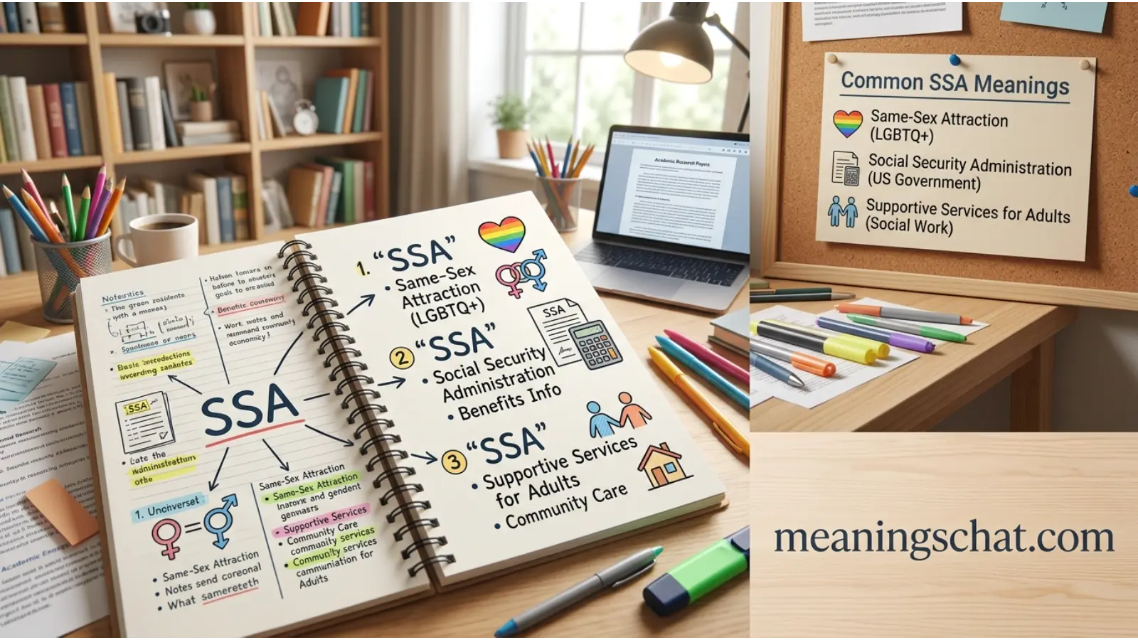 ssa meaning in text