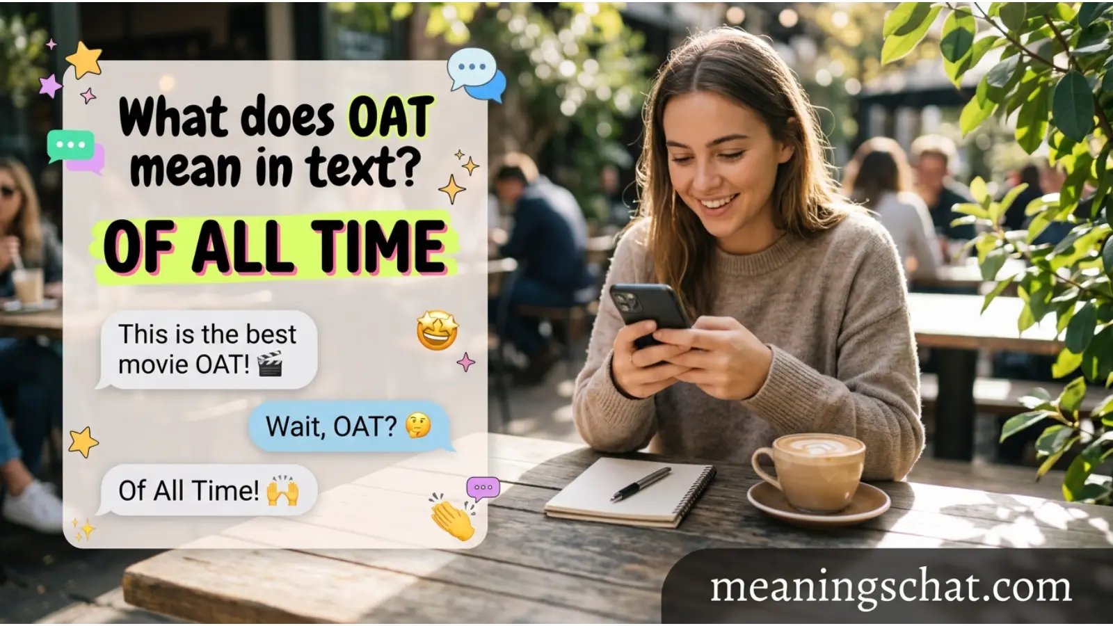 oat meaning in text